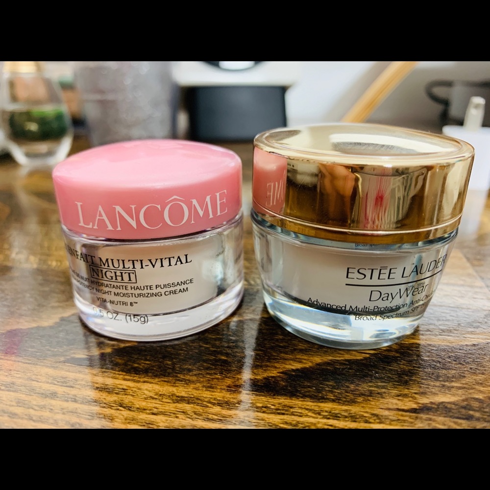 Lancome Bienfait Vital Night Estee Lauder DayWear